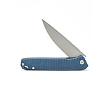 Image of 3V Gear Blue React Folding Knife - Grooved G10/Stone Washed 8E51343C