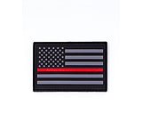 Image of 3V Gear Fireman Red Line Morale Patch 378EBAE3