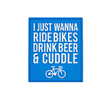 Image of 3V Gear I Just Wanna Ride Bikes Morale Patch 5B9D3D31