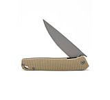 Image of 3V Gear Tan React Folding Knife - Grooved G10/TI Coated D276D9E8