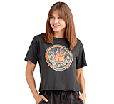 Image of Body Glove Sizzle Relaxed Fit Crop T-Shirt - Black D5406A7F