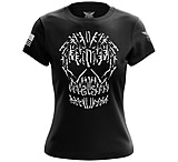 Image of We the People Holsters Gun Skull Women's Short Sleeve Shirt 71CDEFC5