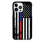 Image of We the People Holsters Downward American Flag Thin Blue Line &amp; Thin Red Line Cell Phone Cases