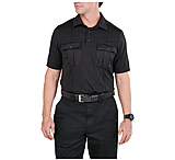 5.11 Tactical Class A Uniform Short Sleeve Polo - Men's, 2XL, Tall, Black, 41238T-019-2XL-T