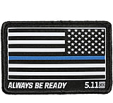 Image of 5.11 Tactical Thin Blue Line Rev Woven Patch