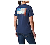 Image of 5.11 Tactical Wm Amricn Vin Flag Ss Tee 5-69226ABR721XS