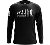 Image of We the People Holsters Evolution of Man Long Sleeve Shirt 8A61AA6C