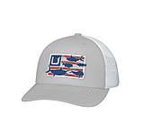 Image of HUK Performance Fishing Huk Trophy Flag Trucker Hat 9D8E29E2