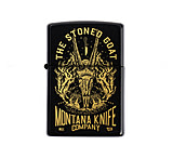 Image of Montana Knife Company The Stoned Goat Traditional Windproof Zippo Lighter