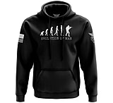 Image of We the People Holsters Evolution Of Man Hoodie - Men's