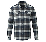 Image of KUIU Field Flannel Shirt in Steel Blue Trio Size 2XL B30559B1
