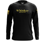 Image of We the People Holsters Whiskey Makes Me Happy Long Sleeve Shirt 8382A98D