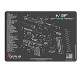 Image of Cerus Gear 3mm Promats 12"x17" S&amp;w M&amp;p Schematic Char Gray