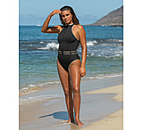 Image of Body Glove Undersea Express Yourself One-Piece Swimsuit - Black Gold C0A089BF