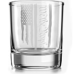 Image of Old Southern Brass We The People American Flag Whiskey Glass
