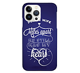 Image of We the People Holsters Police Wife Miles Apart, Still Has My Heart Cell Phone Cases