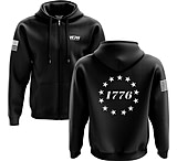 Image of We the People Holsters 1776 Betsy Ross Flag Zip Up Hoodie - Men's