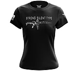 Image of We the People Holsters Strong Silent Type Short Sleeve Shirt - Women's