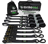 Image of Rhino USA 1 x 15' Ratchet Tie-Down Set 4-Pack 95E88A5F