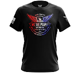 Image of We the People Holsters Distressed Flag Logo Short Sleeve Shirt - Men's
