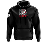 Image of We the People Holsters Run Hide Fight Hoodie - Men's