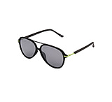 Image of Body Glove Backdoor Polarized Aviator Sunglasses - Black/Neon Citron 76BC636A