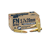 FN America FN DFNS SS200 Personal Defense Handgun Ammunition 5.7x28mm 30gr JHP 1894 fps 500/ct Case 7EFF1127