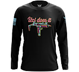 Image of We the People Holsters Uzi Does It Long Sleeve Shirt 59BC5717