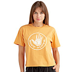 Image of Body Glove Sizzle Relaxed Fit Crop T-Shirt - Mango B88AF6D7