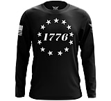 Image of We the People Holsters 1776 Betsy Ross Flag Long Sleeve Shirt - Men's