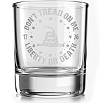 Image of Old Southern Brass Don't Tread On Me Whiskey Glass