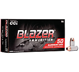 CCI Ammunition Blazer .38 Special +P 125 Grain Jacketed Hollow Point Aluminum Pistol Ammunition