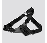 Image of 945 Industries Delta Chest Holster Platform CHP Black on Titanium 02D7B37C