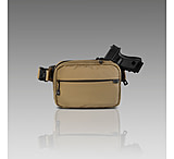 Image of 945 Industries QAPL CORDURAR CONCEALMENT BAG LARGE DESERT SAND WITH IWB ADAPTER 067C88A6