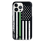Image of We the People Holsters Downward American Flag Thin Green Line Cell Phone Cases