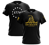 Image of We the People Holsters 1776 Betsy Ross Flag &amp; Don't Tread On Me Short Sleeve T-Shirt Bundle - Men's