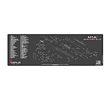 Image of Cerus Gear SPRINGFIELD M1A SCHEMATIC RIFLE PROMAT - CHARCOAL GRAY/CERUS BLUE DE99141A