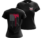 Image of We the People Holsters Hold The Line - Fire Rescue Short Sleeve Shirt - Women's