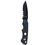Image of CRKT A.B.C. KNIFE - BLACK, TANTO POINT, VEFF SERRATIONS, 3.39 BLADE 9AC35F3C