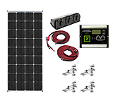 Image of Zamp Solar 170 Watt Dual Battery Bank Roof Mount Kit