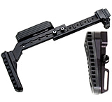 Image of A3 Industries Adjustable Length Modular Folding Stock, Offset Extension, Magpul 2 Butt-Plate