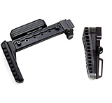Image of A3 Industries Adjustable Length Modular Folding Stock, Straight Extension, Magpul 2 Butt-Plate