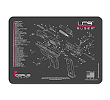 Image of Cerus Gear 3mm Promats 12&quot;x17&quot; Ruger Lc9 Schematic Char Grey