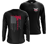 Image of We the People Holsters Hold The Line - Fire Rescue Long Sleeve Shirt - Men's