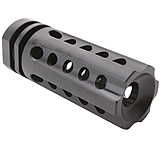 ABC RIFLE COMPANY AR-15 Linear Compensator Multi Ported Flash Hider, .223 Remington/5.56x45mm NATO, 1/2x28, Nitride, Black, MB15-MULTIPORT