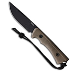 Image of Acta Non Verba Knives P200 Fixed Blade Knife Coyote Polymer 4.1 Black AF5F0DEF