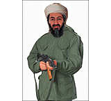 Image of Action Target 1RT-100 1RT Photo Target Hanging Paper 24&quot; X 38&quot; Osama Bin Lad