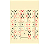 Image of Action Target CARD-2-100 Playing Card #2Paper 22.50&quot; X 24.00&quot; 52 Playing Car