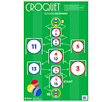 Image of Action Target GS-CROQUET-100EM# Action Croquet Hanging Paper 23" X 35" Croqu