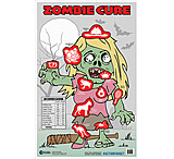 Image of Action Target GS-ZOMSHE-100 Action Zombie Girl Hanging Paper 23&quot; X 35&quot; Zombi